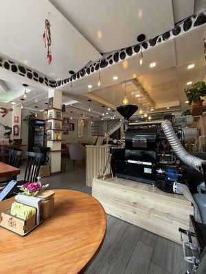   at Quechua's House - Specialty Coffee Roasters in Cusco