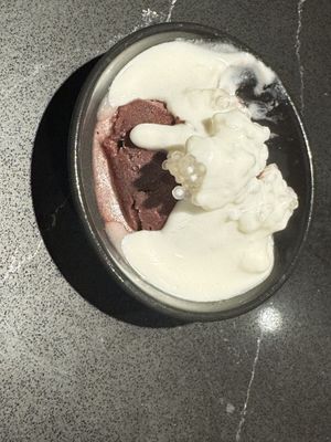 Dessert  at Village of OM in Sacramento