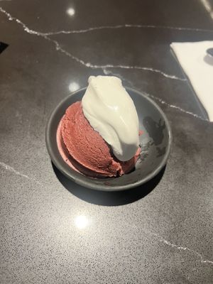 Açaí dessert #Veganuary at Village of OM in Sacramento