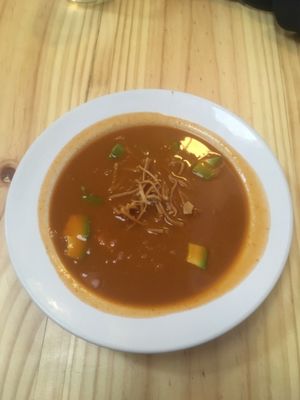 Sopa de Tortilla (Tortilla Soup) at Lucuma in Guadalajara