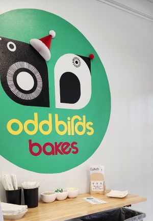 Inside at Odd Birds Bakes in Hilton Head Island