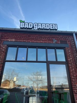 Bad garden storefront  at Bad Garden Kitchen in Lancaster
