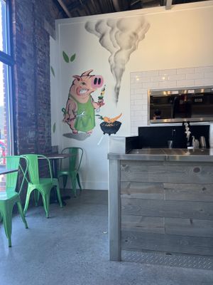 Piggy lives!!!  at Bad Garden Kitchen in Lancaster