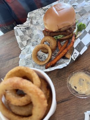 Smoke Show and rings  at Bad Garden Kitchen in Lancaster