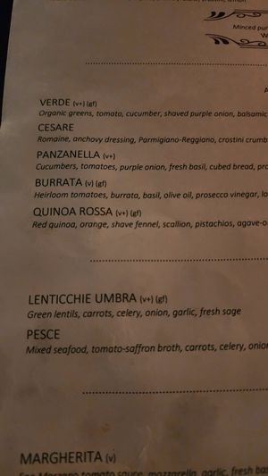 Appetizers at FERRO in Idyllwild