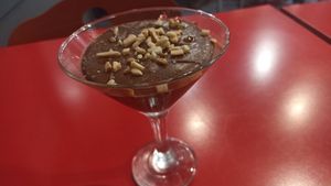 Mousse de chocolate. at Tomatito in Valencia