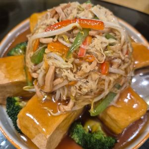 Tofu at Green On Earth in East Singapore