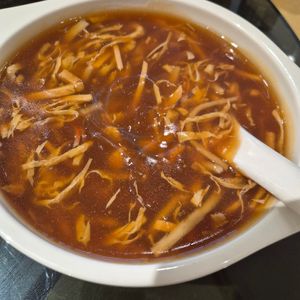 Sharks fin soup at Green On Earth in East Singapore