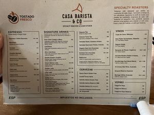   at Casa Barista & Co in Santo Domingo