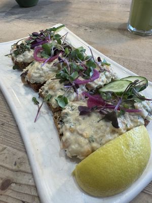 Chuna tartine  at Le Pain Quotidien - Lepic in Paris