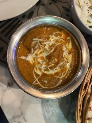 Coconut almond curry  at Green Diamond Indian Restaurant & Bar in Porto