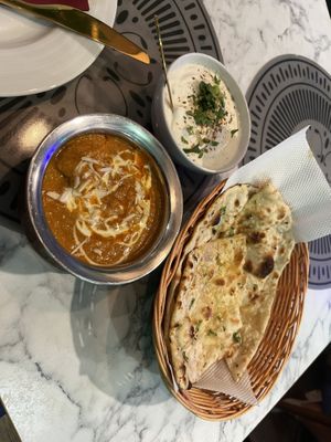 My meal  at Green Diamond Indian Restaurant & Bar in Porto