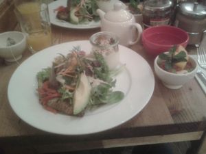 The vegan brunch at Le Pain Quotidien - Marais in Paris