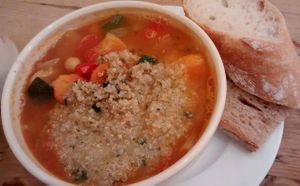  Pot-au-feu de Légumes Bio (Vegan) at Le Pain Quotidien - Marais in Paris