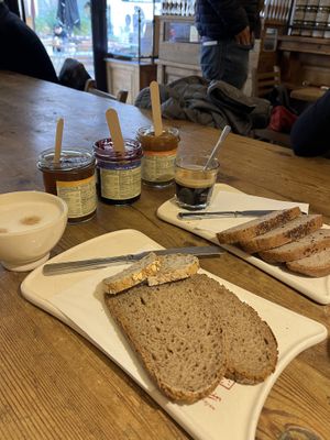   at Le Pain Quotidien in Aix-en-provence