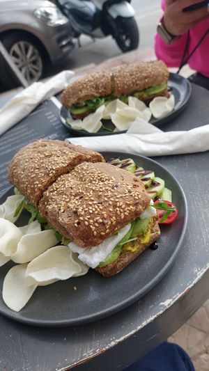 Bread with Avocado, guacamole, cucumber and rocket at Coffee Circus Connections - Marsaskala in Wied Il-ghajn
