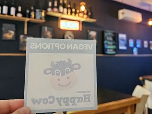 Vegan option(s). at Guaro's Burger Bar in Aveiro