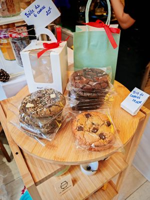 Cookies in case at Doughpamine: Micro-Bakery - Maybe closed in Paris