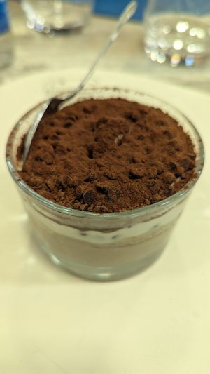 Tiramisu at Signorpizza in Carpiano
