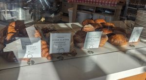 Vegan case all together (4 options this day) at Beloved's Bakery and Cafe in Reno