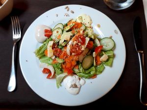 Salade at Il Bio dei Medici in Florence