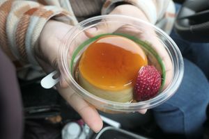 Flan at Abuelita Coco in Oak Lawn