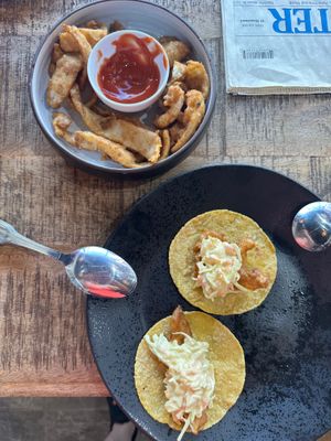 Vegan calamari  at Abuelita Coco in Oak Lawn