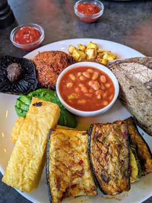 Grind vegan breakfast at Grind - Shoreditch in London