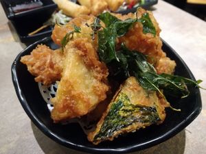 Pumpkin wedges in kther simpe at Simple Life - Jalan Sultan Ismail in Kuala Lumpur