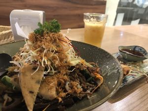 Noodle bowl dish. Damn this is really filling at Simple Life - Jalan Sultan Ismail in Kuala Lumpur