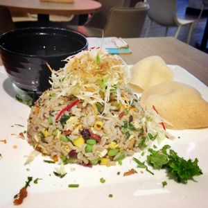 basil rice  at Simple Life - Jalan Sultan Ismail in Kuala Lumpur