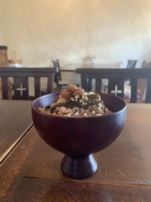 Nice simple rice dish at Salloga in Sapporo