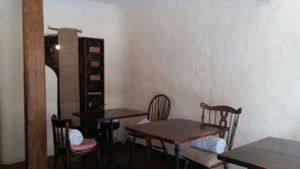 Inside the restaurant at Salloga in Sapporo