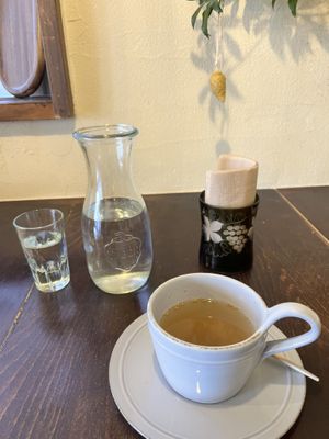 Fresh Ginger Tea  at Salloga in Sapporo