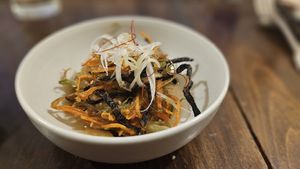 Tempura at Salloga in Sapporo