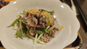 Sea barley salad at Salloga in Sapporo