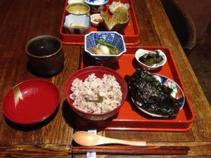 Main course at Salloga in Sapporo