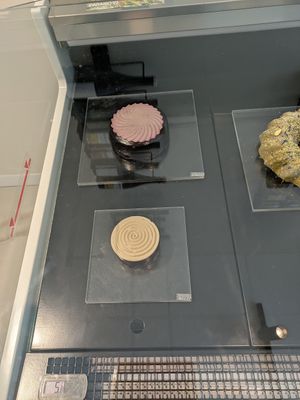 Blueberry mousse at Benevola in Barcelona