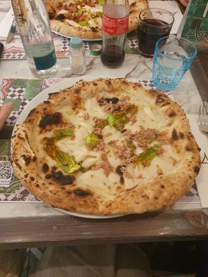 Fiori di zucca e guanciale  at Assaje in Trento