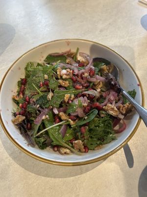Pomegranate salad  at Ayat in New York City