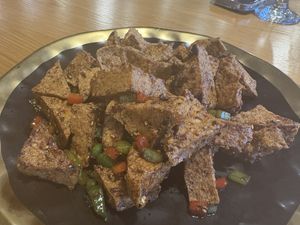 Salt and pepper tofu  at KIM KEY in Nanaimo