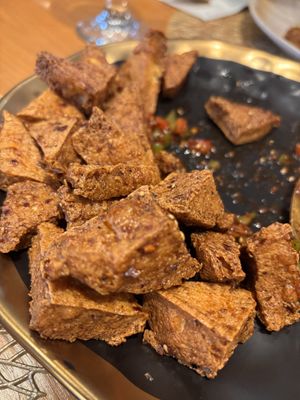 Salt and pepper tofu  at KIM KEY in Nanaimo