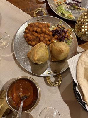Samosa con ceci   at Ristorante Shri Ganesh in Turin