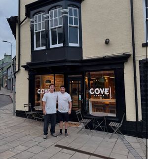 Owners  at Cove Corner in Fishguard