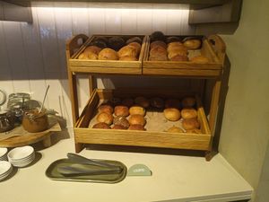 Bread selection at The Usual Rotterdam in Rotterdam