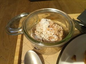 Overnight oats at The Usual Rotterdam in Rotterdam