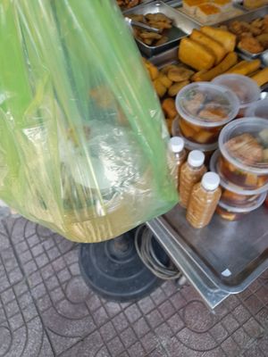 My take away vegan package at An Lạc in Ho Chi Minh City