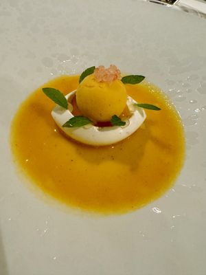 Desert  at Gastronomic Restaurant  in Saint-hubert