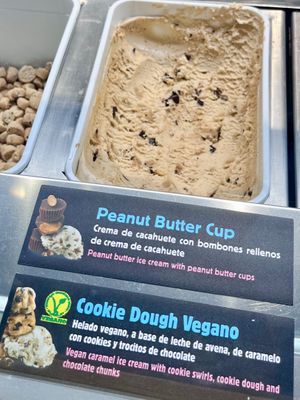 Cookie dough vegano ice cream at Ben & Jerry's in Oviedo
