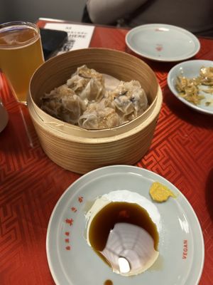 Shumai steamed  #Veganuary at Vegan Izakaya Masaka (ヴィーガン 居酒屋 真さか)- Kyoto in Kyoto